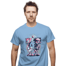 Load image into Gallery viewer, Daily_Deal_Shirts T-Shirts, Unisex / Small / Powder Blue Race For The Future