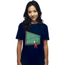 Load image into Gallery viewer, Shirts T-Shirts, Unisex / Small / Navy Put On A Happy Face