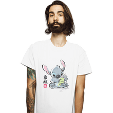 Load image into Gallery viewer, Shirts T-Shirts, Unisex / Small / White Stitch Watercolor