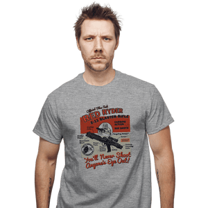 Daily_Deal_Shirts T-Shirts, Unisex / Small / Sports Grey Red Ryder Blaster