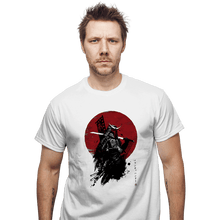 Load image into Gallery viewer, Shirts T-Shirts, Unisex / Small / White Mandalorian Samurai