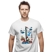 Load image into Gallery viewer, Secret_Shirts T-Shirts, Unisex / Small / White Sailor With The Wind