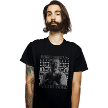 Load image into Gallery viewer, Shirts T-Shirts, Unisex / Small / Black Ya Filthy Animal