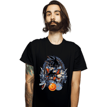Load image into Gallery viewer, Daily_Deal_Shirts T-Shirts, Unisex / Small / Black Dragon Crest