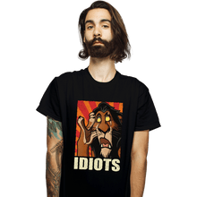 Load image into Gallery viewer, Daily_Deal_Shirts T-Shirts, Unisex / Small / Black Idiots!