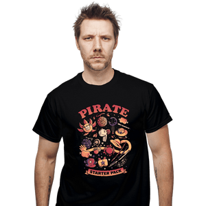 Daily_Deal_Shirts T-Shirts, Unisex / Small / Black Pirate Starter Pack