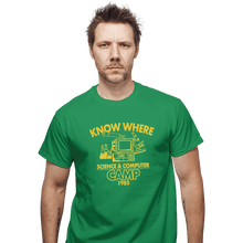 Load image into Gallery viewer, Shirts T-Shirts, Unisex / Small / Irish Green Know Where Camp