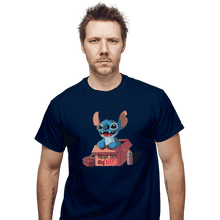 Load image into Gallery viewer, Shirts T-Shirts, Unisex / Small / Navy Adopt This Dog