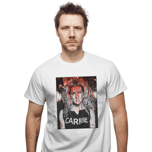 Shirts T-Shirts, Unisex / Small / White Carrie