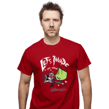 Load image into Gallery viewer, Shirts T-Shirts, Unisex / Small / Red Zim Pilgrim