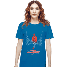 Load image into Gallery viewer, Shirts T-Shirts, Unisex / Small / Sapphire Mister Parker's Neighborhood