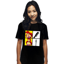 Load image into Gallery viewer, Shirts T-Shirts, Unisex / Small / Black Mermaid Approves The Dinglehopper