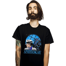 Load image into Gallery viewer, Shirts T-Shirts, Unisex / Small / Black Are You Ok Ani