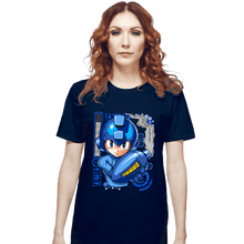 Load image into Gallery viewer, Secret_Shirts T-Shirts, Unisex / Small / Navy A Metal Hero