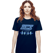 Load image into Gallery viewer, Shirts T-Shirts, Unisex / Small / Navy Running Man ICS Legends
