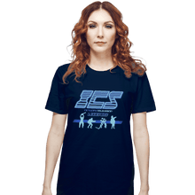 Load image into Gallery viewer, Shirts T-Shirts, Unisex / Small / Navy Running Man ICS Legends