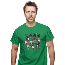 Load image into Gallery viewer, Shirts T-Shirts, Unisex / Small / Irish Green Fireflys