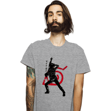 Load image into Gallery viewer, Shirts T-Shirts, Unisex / Small / Sports Grey Crimson Might Guy