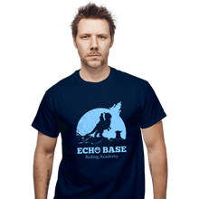 Load image into Gallery viewer, Daily_Deal_Shirts T-Shirts, Unisex / Small / Navy Echo Base Riding Academy