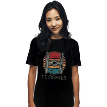 Load image into Gallery viewer, Shirts T-Shirts, Unisex / Small / Black Vintage Dark Fighters
