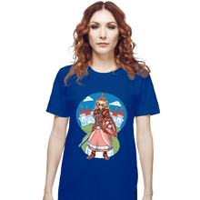 Load image into Gallery viewer, Daily_Deal_Shirts T-Shirts, Unisex / Small / Royal Blue Armored Princess