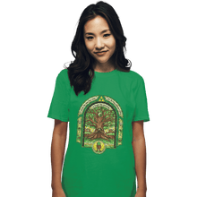 Load image into Gallery viewer, Shirts T-Shirts, Unisex / Small / Irish Green Deku Tree