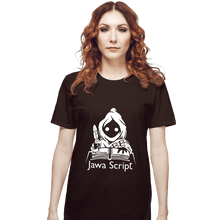 Load image into Gallery viewer, Shirts T-Shirts, Unisex / Small / Dark Chocolate Jawa Script