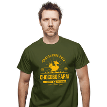 Load image into Gallery viewer, Shirts T-Shirts, Unisex / Small / Military Green Chocobo Farm