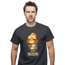 Load image into Gallery viewer, Shirts T-Shirts, Unisex / Small / Charcoal Isabelle Coffee