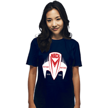 Load image into Gallery viewer, Daily_Deal_Shirts T-Shirts, Unisex / Small / Navy Mach 5 Mifune Motors