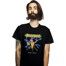 Load image into Gallery viewer, Shirts T-Shirts, Unisex / Small / Black PIzza Quest