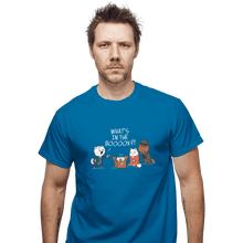 Load image into Gallery viewer, Shirts T-Shirts, Unisex / Small / Sapphire What's In The Booox?