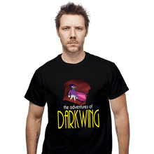 Load image into Gallery viewer, Secret_Shirts T-Shirts, Unisex / Small / Black The Adventures Of Darkwing