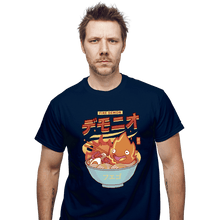 Load image into Gallery viewer, Secret_Shirts T-Shirts, Unisex / Small / Navy The Fire Demon Ramen