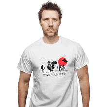 Load image into Gallery viewer, Shirts T-Shirts, Unisex / Small / White Wild Wild Web
