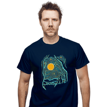 Load image into Gallery viewer, Shirts T-Shirts, Unisex / Small / Navy Starry Dogs