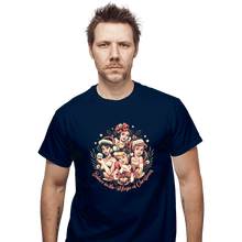 Load image into Gallery viewer, Daily_Deal_Shirts T-Shirts, Unisex / Small / Navy Christmas Princesses