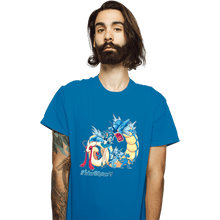 Load image into Gallery viewer, Shirts T-Shirts, Unisex / Small / Sapphire Trainer Neptune