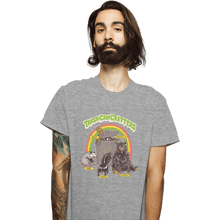 Load image into Gallery viewer, Shirts T-Shirts, Unisex / Small / Sports Grey Trash Can Critters