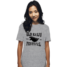 Load image into Gallery viewer, Shirts T-Shirts, Unisex / Small / Sports Grey Old Kaiju Festival