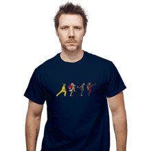 Load image into Gallery viewer, Shirts T-Shirts, Unisex / Small / Navy Carrey Walks