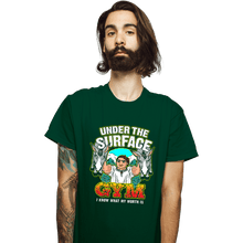 Load image into Gallery viewer, Shirts T-Shirts, Unisex / Small / Forest Luisa&#39;s Gym (Green)
