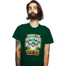 Load image into Gallery viewer, Shirts T-Shirts, Unisex / Small / Forest Luisa's Gym (Green)