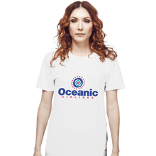 Load image into Gallery viewer, Secret_Shirts T-Shirts, Unisex / Small / White Oceanic Airlines Sale