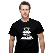 Load image into Gallery viewer, Daily_Deal_Shirts T-Shirts, Unisex / Small / Black Dawn Of The Arcade