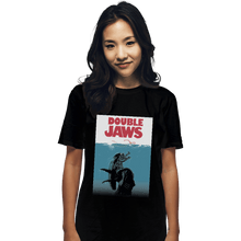 Load image into Gallery viewer, Shirts T-Shirts, Unisex / Small / Black Double Jaws