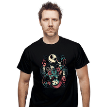 Load image into Gallery viewer, Daily_Deal_Shirts T-Shirts, Unisex / Small / Black Jack & Sally Card