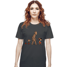 Load image into Gallery viewer, Shirts T-Shirts, Unisex / Small / Charcoal Galactic Evolution