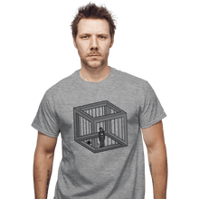 Load image into Gallery viewer, Shirts T-Shirts, Unisex / Small / Sports Grey Escher's Jail