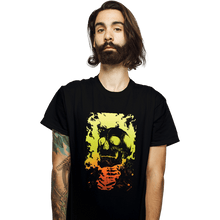 Load image into Gallery viewer, Shirts T-Shirts, Unisex / Small / Black Riding Ghost